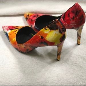 Steve Madden Floral Heels